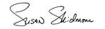 Susan's signature